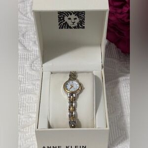 Anne Klein II Ladies’ Bracelet Watch ~ Two Toned Color Silver & Gold